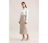 Jacquard Pencilskirt Beige 40 (60.850269-0008-40)