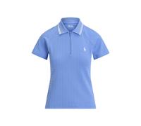 Jacquard-Poloshirt mit Zopfmuster S Blue