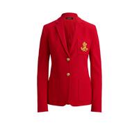 Lauren Ralph Lauren Slim Fit Blazer aua Baumwoll-Mix in Rot, Größe XS