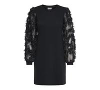 JACQUELINE de YONG Damen Jdyfairview L/S Sweat Dress JRS, Black 1, S EU