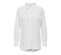 JACQUELINE de YONG Damen Jdykenta Lion Life L/S Shirt WVN Noos Hemd, Cloud Dancer, Small