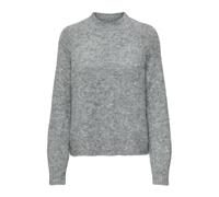 Jacqueline De Yong Damen Jdyzoeylife L/S O-N Ra Pullover KNT Noos Strickjacke, Light Grey Melange, Large