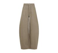 Jacquemus - High-Waisted Wide-Leg Pants With Relaxed Fit - Größe 27 - braun