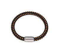 Jacques Charrel - Armband schwarz, geflo...