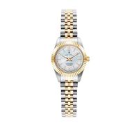 Jacques du Manoir - Armbanduhr Inspiration 22mm - Quartz Uhrwerk - Gehäusebreite: 22 mm - Edelstahl - Gold - 5 ATM
