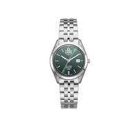 Jacques Du Manoir Millitary Interlaken Ladies Armbanduhr für Damen in der Farbe Silber mit Armband aus Edelstahl, Wasserdichtigkeit: 5 bar, Gehäusedurchmesser: 31 mm, JDM-WL024-01