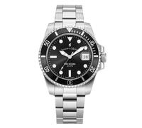 Jacques du Manoir Herrenuhr Pro Scuba 43 Silber Herren