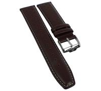 Jacques Lemans 1-1117 > Uhrenarmband 22mm braun Leder > Lochmuster
