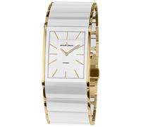 Jacques Lemans Uhren 1-1940E Damenuhr Dublin Keramik Weiß