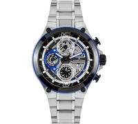 Jacques Lemans Manchester 1-2150D Herrenchronograph Skelettiertes Ziffernblatt