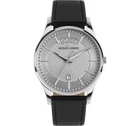 JACQUES LEMANS Herrenarmbanduhr London Schwarz/Hellgrau 1-2193B
