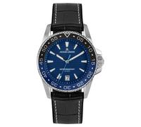 Jacques Lemans 1-2205B Herrenuhr Quarz Liverpool Diver Schwarz/Blau