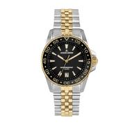 JACQUES LEMANS 1-2205N Herrenuhr Liverpool Diver mit Glieder Edelstahlarmband 41 MM Datum 20 ATM