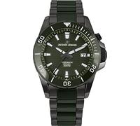 JACQUES LEMANS Analoge Herrenuhr Quarz mit Edelstahlarmband mid-39586, bunt, Armband