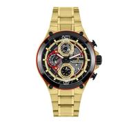 Jacques Lemans Herrenuhr mid-39611 – Analoge Quarzuhr mit Edelstahlarmband – Gold