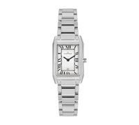 JACQUES LEMANS - Armbanduhr Date Torino - Quartz Uhrwerk - Gehäusedicke: 7.7 mm - Gehäusebreite: 35 mm - Edelstahl - Silver - 5 ATM