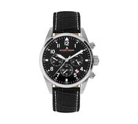 JACQUES LEMANS Herrenuhr Chronograph Barcelona Schwarz 42-2A