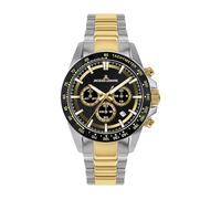 JACQUES LEMANS - Chronographen Liverpool - Quartz Uhrwerk - Gehäusebreite: 43 mm - Edelstahl - Black - Gold - 20 ATM