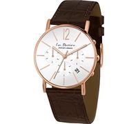 JACQUES LEMANS Damen Analog Quarz Uhr mit Leder Armband LP-123L