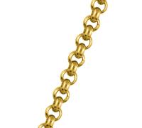 Jacques Lemans - Damen Erbskette IP-Gold 50 cm S-K87C50