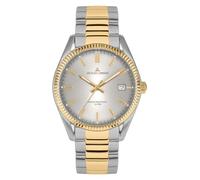 Jacques Lemans Damen-Armbanduhr Derby 50-4J, Bicolor, Hellgrau, Quarz