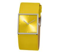 JACQUES LEMANS Damen-Uhren Analog Quarz One Size, Gelb 32016506