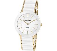 JACQUES LEMANS Damenuhr Dublin Edelstahlband massiv Edelstahl ip-Gold 1-1856C