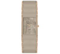 Jacques Lemans Damenuhr Dublin HighTech Ceramic taupe / IP-rose (1-1940O)