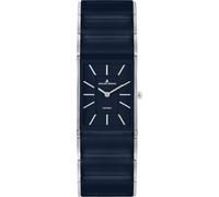 JACQUES LEMANS Damenuhr Dublin Keramik 24 x 28 MM Saphirglas mit Edelstahlband 1-1940Q