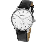 JACQUES LEMANS Damenuhr Heerrenuhr Retro Classic Lederarmband massiv Edelstahl Big Date N-215A