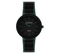 Jacques Lemans Armbanduhr Monaco 42-8K Edelstahl IP petrol Keramik schwarz