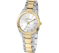 JACQUES LEMANS Damenuhr La Passion Edelstahlband massiv Edelstahl ip-Gold/Bicolor 1-2084F