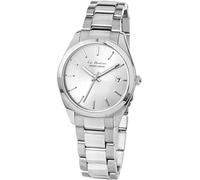 JACQUES LEMANS Damenuhr La Passion Metallband massiv Edelstahl LP-132F