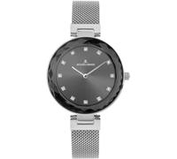 JACQUES LEMANS Damenuhr Milano massiv Edelstahl Swarovskisteine 1-2139A