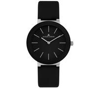 Jacques Lemans Damenuhr Monaco Special Edition HighTech Ceramic schwarz / Lederband (42-9A)