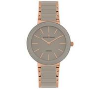 Jacques Lemans Damenuhr Monaco Special Edition HighTech Ceramic taupe / IP-rose (42-7T)