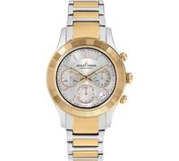 Jacques Lemans 1-2151G Damen-Armbanduhr Chronograph Bicolor
