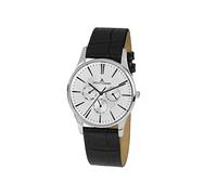 JACQUES LEMANS Herren Analog Quarz Uhr mit Silikon Armband 1-1951B