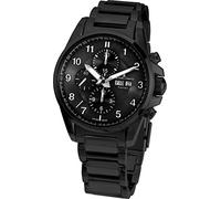 Jacques Lemans Herren Armbanduhr Chronograph Automatik Edelstahl 1-1750G
