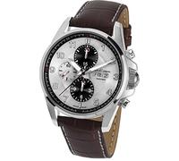 Jacques Lemans Herren Armbanduhr Chronograph Automatik Leder 1-1750B