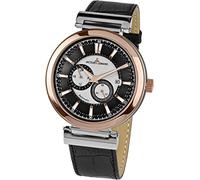 Jacques Lemans Herren-Armbanduhr XL Classic Analog Automatik Leder 1-1730B