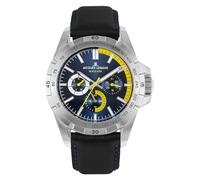 JACQUES LEMANS Herren-Uhren Analog Quarz One Size, Blau 32023323