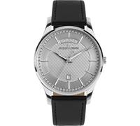 JACQUES LEMANS Herrenarmbanduhr London Schwarz/Hellgrau 1-2193B