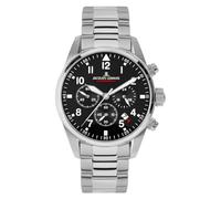 Jacques Lemans 42-2C Herrenuhr Chronograph Barcelona Stahl/Schwarz