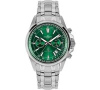 JACQUES LEMANS Herrenuhr Chronograph Ziffernblatt mit Sonnenschliff 1-2117L