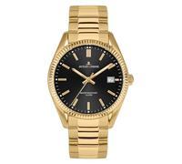 JACQUES LEMANS Herrenuhr Derby Goldfarben/Schwarz 50-3M