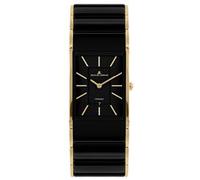 Jacques Lemans Herrenuhr Dublin HighTech Ceramic schwarz / IP-gold (1-1939E)