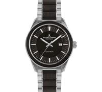 Jacques Lemans Herrenuhr Eco Power Solar 1-2116G Edelstahl, Holz