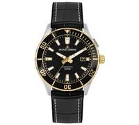 Jacques Lemans Herrenuhr Hybromatic / IP-gold black (1-2131C)