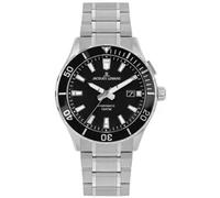Jacques Lemans Herrenuhr Hybromatic Steel Black (1-2131D)
